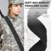 AOOK Paracord Sling with Swivels, Quick Adjustable Length Strap, 2-Point Sling for Hunting - Image 2