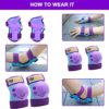 Kids Knee Pads Elbow Pads Wrist Guards, Youth Protective Gear Set, Toddler Knee Pads and Elbow Pads Set for Girls Boys Sports Roller Skates Cycling Skateboard BMX Bike Inline Skatings Scooter Riding - Image 5