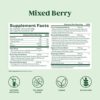 Bloom Nutrition Green Superfood | Super Greens Powder Juice & Smoothie Mix | Complete Whole Foods (Organic Spirulina, Chlorella, Wheat Grass), Probiotics, Digestive Enzymes, & Antioxidants (Berry) - Image 3