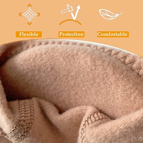 DANCEYOU Dance Knee Pads Hard Sponge Volleyball Knee Brace for Big Kid Teen Adults Football Pole Dancer Workout Knee Protector - Image 4