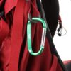 Mr. Pen- Carabiner, 6 pcs, 3 inch Aluminum D Ring Carabiner Clip, Key Chain Clip, Backpack Clips, Carabiner Clip, Key Hook for Pants, Hook Clips, Clip on Keychain, Hooks for Keys, Carabiners - Image 7