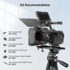 SmallRig R5 / R5 C / R6 Cage for Canon R5 R6 R5 C, Aluminum Alloy DSLR Rig Stabilizer with Cold Shoe , 1/4"-20 and 3/8"-16 Threaded Holes for Filmmaking , Video Shooting 2982B - Image 9