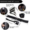 TheFitLife Resistance Exercise Bands Set (150lbs) with Handles+ TheFitLife Workout Booty Bands Set for Home Gym, Stretching - Image 5