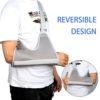Reversible Medical Arm Sling Support for Men & Women, Arm Sling Immobilizer for Shoulder Injury, Rotator Cuff Surgery ,Elbow Injury Wrist Injury, Aluminum Sheet Support, Breathable, Adjustable Fit 18-24in Elbow-to-Shoulder Spacing, Unisex Gray - Image 3