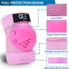 Kids/Youth Knee Pad Elbow Pads Guards for Boys Girls 2-14 Year Old Kids Protective Gear Set for Skating Cycling Bike Rollerblading Scooter - Image 2