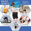 Volleyball Knee Pad for Women Men, Non-Slip and Thickening Anti-Collision Sports Protection Knee Pad, Elastic & Breathable Knee Brace Ideal for Dancing Football Running Hiking Basketball Cycling - Image 6