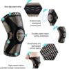 NEENCA Copper Knee Brace, Professional Knee Support with Patella Gel Pad & Side Stabilizers, Plus Size Compression Sleeves for Knee Pain, Sports, Workout, Arthritis, ACL, Joint Pain Relief - Single - Image 2