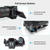 SmallRig R5 / R5 C / R6 Cage for Canon R5 R6 R5 C, Aluminum Alloy DSLR Rig Stabilizer with Cold Shoe , 1/4"-20 and 3/8"-16 Threaded Holes for Filmmaking , Video Shooting 2982B - Image 3