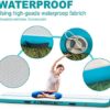 10/13ft inflatable Air Gymnastics Mat Training Mats 4 inches Thickness With Electric Pump for Cheerleading/Yoga/Beach/Home Use/Training - Image 6