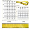 10 Pack - 1" x 6 FT 2-Ply ADVANT-EDGE 9800# Lifting Slings Reinforced Eyes Poly - Image 2