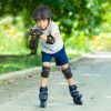 JBM Kids Knee Pads and Elbow Pads with Wrist Guards and Adjustable Straps Protective Gear Set for Roller Skating Cycling BMX Bike Skateboard Inline Skatings Scooter Riding Sports - Image 3
