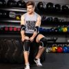Knee Sleeves (1 Pair)，7mm Compression Knee Braces for Heavy-Lifting,Squats,Gym and Other Sports (Medium, Black) - Image 6