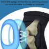Seektop Volleyball Knee Pads, 1 Pair Comfortable Non-Slip Knee Pads for Women & Girls & Youth, Knee Guards for Volleyball Basketball Gardening Football Wrestling Yoga Dancers Baseball - Image 3