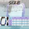 FAMOORE under $10 Women Raglan Crewneck Tops Gradient Solid Print Sweatshirts Top Long Sleeve Color Block Festive - Image 6