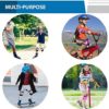 Kids/Youth Knee Pad Elbow Pads Guards for Boys Girls 2-14 Year Old Kids Protective Gear Set for Skating Cycling Bike Rollerblading Scooter - Image 5
