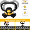 welltop Rifle Sling, Quick Adjust 2 Point Sling with QD Sling Swivels Quick Release Push Button Sling Attachment, 2 PCS QD Sling Mount for Mlok Rail, Two Point Rifle Strap with D Ring Loop for Hunting - Image 5