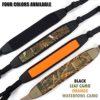 HUNTPAL 2 Point Non-swivel Slip On Camo Shotgun Sling with Thumb Loop, Comfortable Neoprene Anti-slip Universal Heavy Duty Airgun Airsoft Gun Rifle Crossbow Sling Camouflage Strap with Length Adjuster - Image 5