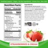 Orgain Organic Vegan Protein Powder, Strawberries & Cream - 21g of Plant Based Protein, Low Net Carbs, Gluten/ Lactose Free, No Sugar Added, Soy Free, Non-GMO, 2.03 Lb - Image 2