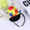 STOBOK Jester Headband Clown Top Hat Headband Carnival Costume Funny Performance Props - Image 7