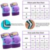 Kids Knee Pads Elbow Pads Wrist Guards, Youth Protective Gear Set, Toddler Knee Pads and Elbow Pads Set for Girls Boys Sports Roller Skates Cycling Skateboard BMX Bike Inline Skatings Scooter Riding - Image 7
