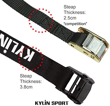 KYLIN SPORT Gymnastic Rings with Adjustable Straps Heavy Duty Exercise Gym Rings for Pull Ups and Dips,Cross-Training Workout,Strength Training, Fitness - Image 4