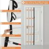 Upgraded Door Anchor Strap for Resistance Bands, Workout Resistance Band Door Anchor with Portable Storage Bag, Secure Multi Point Anchor Gym for Home Fitness(Bands Not Include) - Image 6