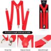 Keymall Barbershop Quartet Costume Accessory 6 Pieces for Circus Barker Roaring 1920's Vintage Halloween Dress Up Costume - Image 3