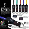 TheFitLife Resistance Exercise Bands Set (150lbs) with Handles+ TheFitLife Workout Booty Bands Set for Home Gym, Stretching - Image 4