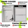 Workout Logbook for Women & Men; 90 Day Fitness Planner & Tracker; Spiral bound A5 Journal; Gym Journal; Gym Logbook; Fitness Diary; Exercise Journal; Stocking Stuffer; Secret Santa Gift - Image 2