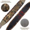 HUNTPAL Classic Style Camo Gun Shotgun Rifle Sling with Removable Metal Swivels and Thumb Loop, Universal Heavy Duty Durable Stretch Shoulder Padded Rifle Shotgun Camouflage Strap with Length Adjuster - Image 3