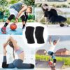 TXJ Sports Volleyball Knee Pads, Soft Breathable Dance Protective Gear with Thick Sponge for Women Men Girls ,Anti-Collision Knee sleeves for Football Yoga Wrestling Running Cycling. - Image 7