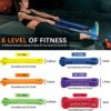 Resistance Bands Set, Pull Up Assist Bands - Stretch Resistance Band - Mobility Band Powerlifting Exercise Bands for Resistance Training, Physical Therapy, Home Workouts - Image 2