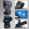 GTSBROS Kids/Youth Protective Gear, Knee Pads and Elbow Pads 6 in 1 Set with Wrist Guard and Adjustable Strap for Roller Skates Cycling BMX Bike Skateboard Inline Skatings Scooter Riding Sports(Blue) - Image 4
