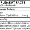 Thorne Vitamin D-5000 - Vitamin D3 Supplement - 5,000 IU - Support Healthy Bones, Teeth, Muscles, Cardiovascular, and Immune Function - NSF Certified for Sport - Dairy-Free, Soy-Free - 60 Capsules - Image 2