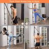 Upgraded Door Anchor Strap for Resistance Bands, Workout Resistance Band Door Anchor with Portable Storage Bag, Secure Multi Point Anchor Gym for Home Fitness(Bands Not Include) - Image 4