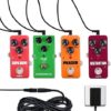 PwrON Guitar Pedal Power Supply Output 9V DC 1A(1000mA) Tip Negative with Right-Angle 6 Way Daisy Chain Cables Fits Boss/Digitech/Behringer/MXR/Ibanez/Zoom/EBS/Guyatone/BIYANG/JOYO - Image 6