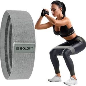 Boldfit Fabric Resistance Band -Loop Band for Exercise Hip Band for Hip, Legs, Stretching, Toning Workout. Mini Loop Booty Bands for Glutes