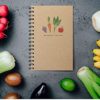 Global Printed Products Daily Food Diary, Nutrition Planner, Health Journal, Meal Planner: Clip-in Bookmark, Sturdy Binding, Thick Pages & Laminated Protective Cover (Kraft) - Image 7