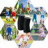2 Pairs Kids Knee Brace for Girls Boys Children Patella Brace Support Knee Compression Sleeves Kids Knee Sleeve Kids Volleyball Knee Pads for Basketball Volleyball Gymnastics Sports, Blue and Black - Image 6