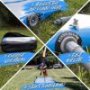 AirMat Nordic Carbon Air Mat Tumble Track 10ft/13ft/16ft/20ft/26ft with Electric Air Pump, Inflatable Gymnastics Mat for Home, Best for Gymnastics, Cheerleading - 5ft Wide and 6" Thick, Tumbling Mat - Image 7