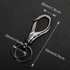 BESYL Commerce Keychain with 2 Key Rings, Office and School Heavy Duty Car Key Chain for Men and Women. - Image 6
