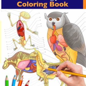 Zoology Coloring Book: Incredibly Detailed Self-Test Animal Anatomy Color workbook | Perfect Gift for Veterinary Students and Animal Lovers