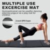 Aranya Folding Gymnastics Mat for Tumbling 1.6" Thick Exercise Mat with Carrying Handles for Home Yoga Mat Exercise Pad Gymnastics and Home Gym Protective Flooring - Image 4