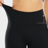 BALEAF Sweatleaf Women's High Waisted Leggings, Tummy Control Stretch Workout Athletic Running Yoga Pants with Pockets - Image 2