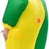 VURPOKSI Inflatable Costume Clown Blow up Funny Joker Costumes Fancy Dress for Halloween Cosplay Party Christmas Jumpsuit Suit, Adult Size - Image 5