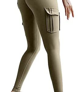 DUOWEI Womens Sweat Pants Tall Women Cargo Pants Casual High Waist Jogger Pants Loose Outdoor Twill Trousers Work Out
