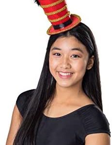 Dress Up America Ringmaster Hat for Girls - Showman Headband Hat - Circus Costume Accessories for Kids
