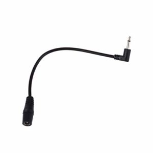Healifty Guitar Power Supply Cable Daisy Chain Cord 5.5MM to 3.5 MM Positive Tip for Electric Guitar Effect Pedal