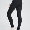 BALEAF Girls' Fleece Lined Leggings Kids Warm Pants Youth Compression Yoga Athletic School Pants with Pockets - Image 4
