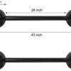 2 PCS Giant Inflatable Dumbbell Barbell - Carnival Circus Birthday/Halloween/Strongman Party Decorations Supplies Fake Weights Cosplay Props - Blow Up Costume Photo Booth Props Accessory - Image 3
